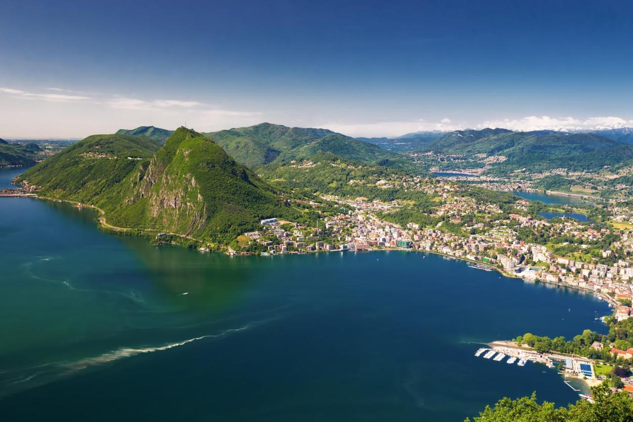 Апартаменти Lugano Lake View Екстер'єр фото