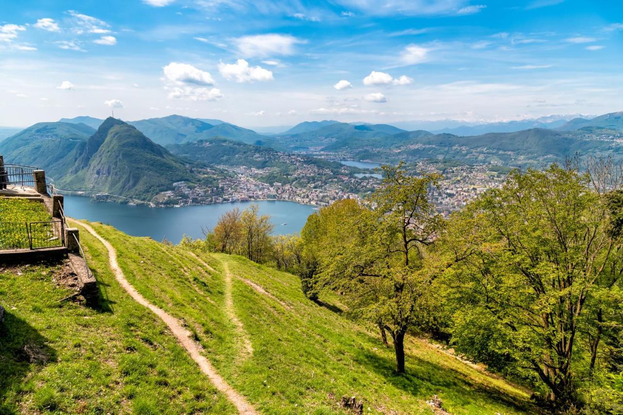 Апартаменти Lugano Lake View Екстер'єр фото